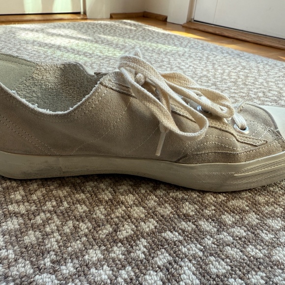 Golden Goose V-Star Sneakers with silver star and pearl suede - size 40 - Picture 5 of 9